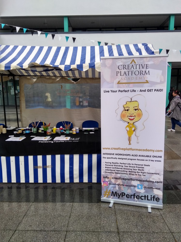 UEL Open Day CPA and Spaart Class stand 2